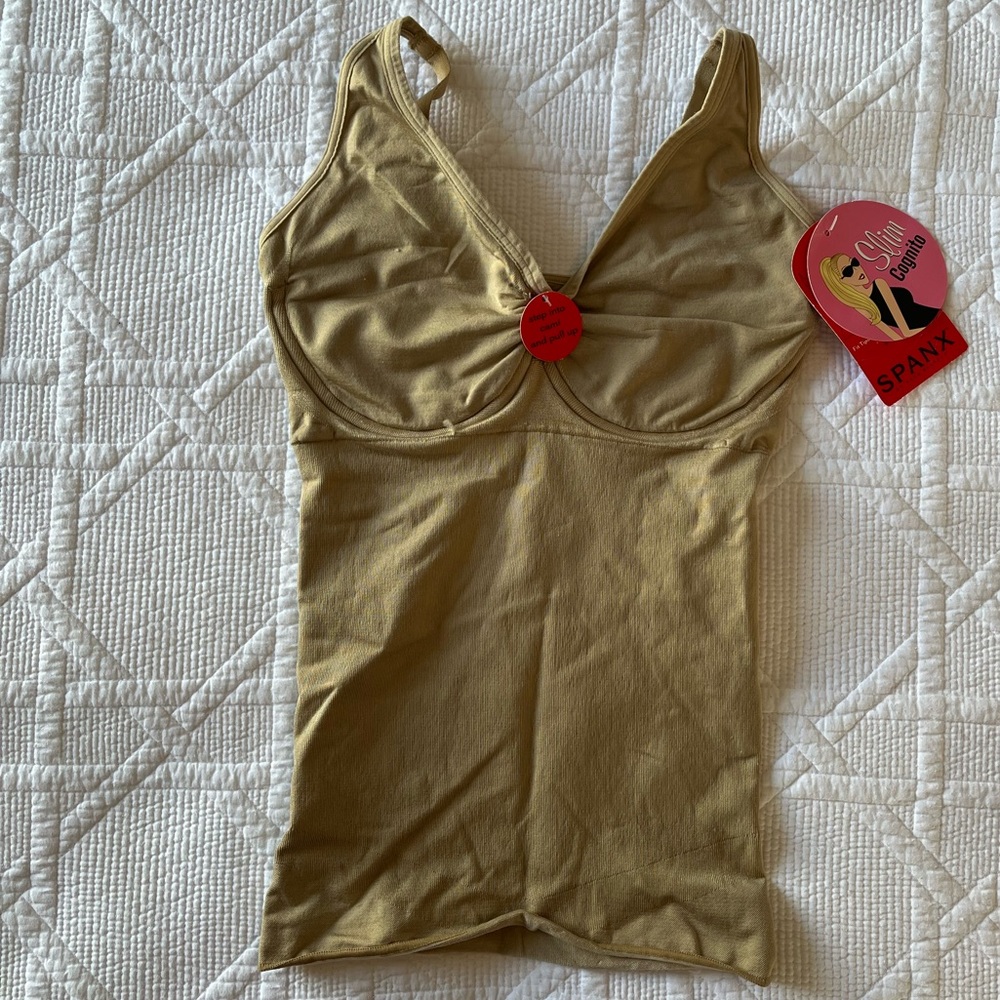 NWT SPANX Nude Basic Cami- Medium